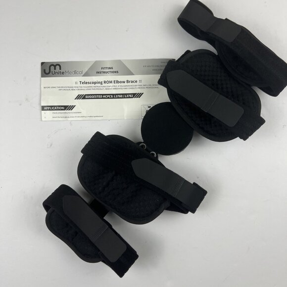 Medical Hinged ROM Elbow Brace Arm Injury Recovery Splint Stabilizer Universal - Picture 6 of 6